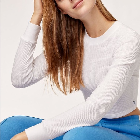 tna • ‘alana’ cropped thermal white - Picture 4 of 7